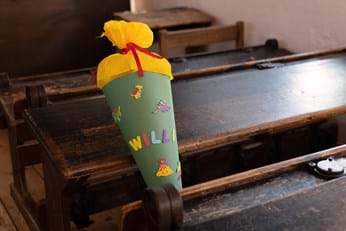 selbst gestaltete Schultüte