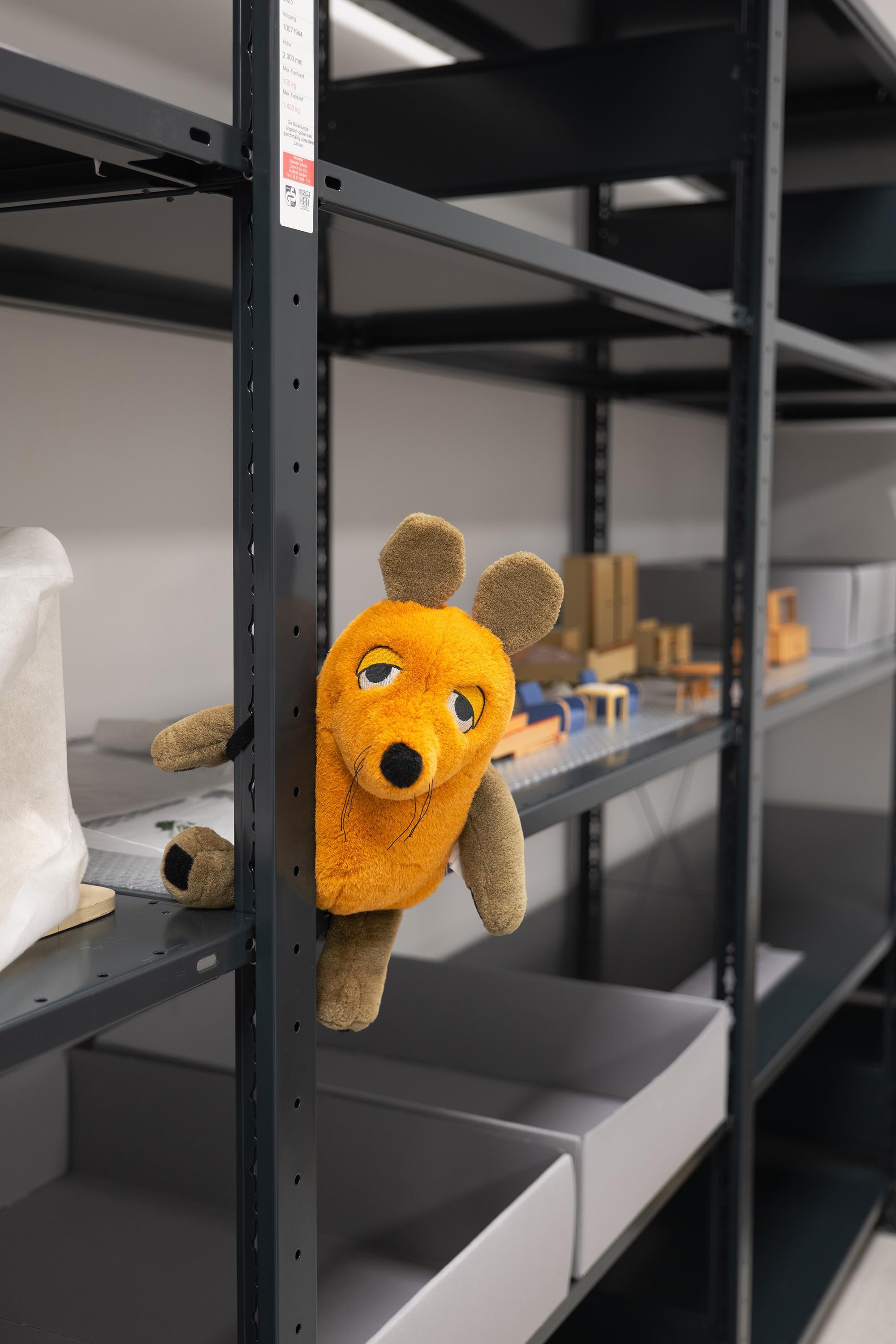 Die Maus im Sammlungszentrum - Foto: Matthias Meyer, Museum Kulturland Ries