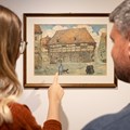 Blick in die Sonderausstellung "Gezeichnet B. Fischer. Ein Nachlass Rieser Bilder" - Foto: Matthias Meyer, MKLR